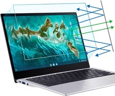 Anti Glare & Anti Scratch 13.3 inch 16:9 Laptop Screen Protector, 2-Pack, Blue L picture