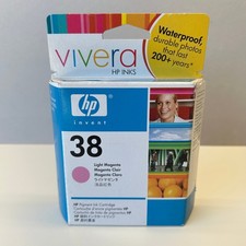 Official OEM Genuine HP Vivera 38 Ink Cartridge Magenta Photosmart B8850 B9180 picture
