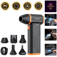 Ultra-Powerful Cordless Compressed Air Duster - 110,000 RPM, 3-Speed Adjustable picture