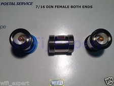 1 x L29 7/16 DIN Female jack to 7/16 DIN Female RF coaxial adapter connector USA picture