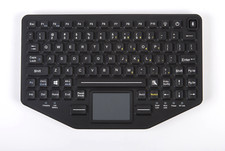 iKey BT-870-TP-SLIM Dual Connectivity Rugged Backlit Keyboard w/ TouchPad picture