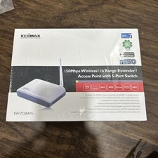 New Edimax EW-72228APn 150Mbps Wireless 11n Range Extender/Access Point W/5-Port picture