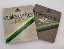 Volkswriter Deluxe Program Word Processing 1984 UNTESTED VTG With Extra Floppy picture