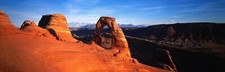 Landscape rock formation dual monitors arch arches Custom Gaming Mat Desk picture