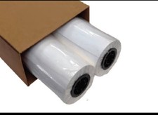 2 Rolls 20lb 34” x 300’ Inkjet Bond Paper 730340U-A273 Wide Format Plotter picture