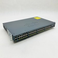 Cisco 2960X WS-C2960X-48TD-L 48-Port SFP+ Gigabit Network Switch w/C2960X-Stack picture