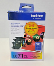 Genuine Original Brother LC71BK Ink Cartridge Black New Sealed Expiration 2019 picture