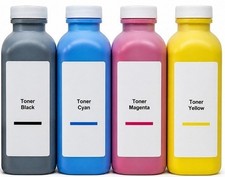4 x  NEW COMPATIBLE TONER REFILL FOR Xante Ilumina 407, 500, 502 Digital Press picture