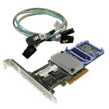 IBM ServeRAID M5110 6Gb/s RAID Controller L3-25422-46F 00AE807 +2x SAS Cables picture