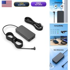 Superer 120W AC Charger Power Supply Adapter Cord Fit for Asus Zenbook Pro picture