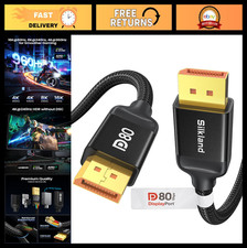 High-Speed 80Gbps DisplayPort 2.1 Cable, VESA Certified, 3.3FT/1M, DP80 HDR picture