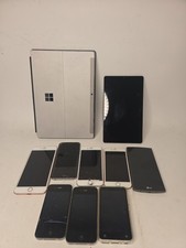 Electronics Lot For Parts Repair 6 iPhones Microsoft Surface Android Tablet picture