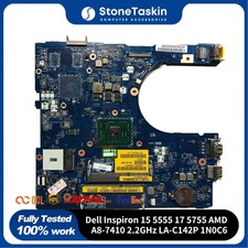 For Dell Inspiron 15 5555 17 5755 AMD A8-7410 2.2GHz Motherboard LA-C142P 1N0C6 picture