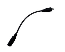Mini USB to Female 3.55mm Cable Black Cell Computer Lighting Cable Electronics picture