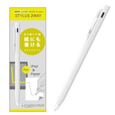 Zebra Stylus 2-Way 0.5mm White Body Gel Pen iPad Paper Palm Rejection Japan picture