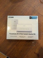 D-Link Systems, Inc. DHP-348AV Powerline AV 4-Port Switch Mini Kit  picture