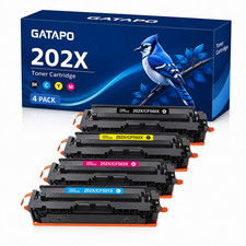 202X CF500X 4PK Toner Cartridge Set for M254dw M281fdw M280nw M281cdw M254nw 4pk picture