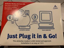 NEW & Sealed Actiontec Modem Kit from AOL EX56012-04 Item #14273 Online Internet picture