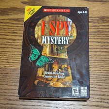 NEW Vtg. Scholastic I Spy Mystery Learning Kids Game CD for Windows/Mac picture