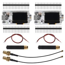 2pcs 915mhz Esp32 Lora 0.96 Oled Development Board V3 Sx1262 Typec With Lora Ant picture
