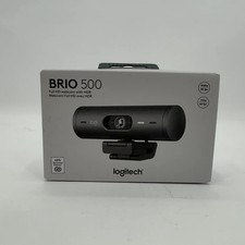 New Logitech Brio 500 1080p 30 fps Fixed Webcam picture