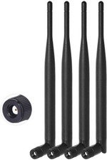 Bingfu Dual Band WiFi 2.4GHz 5GHz 5.8GHz 6dBi MIMO RP-SMA Male Antenna (4-Pack) picture