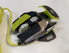 Mad Catz R.A.T. Pro X Wired Gaming Mouse NEON GREEN picture