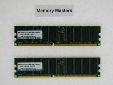 X5124A 2GB  (2x1GB) 184 pin PC2100 Memory Kit for Sun V60X V65X TESTED picture
