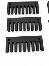 cable organizer desk cord holder set of 8 black 3d printed picture
