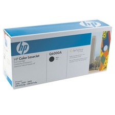 GENUINE HP ColorSphere LaserJet Printer Cartridge BLACK Toner NEW  Q6000a / 124A picture