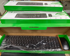 LOT OF 10- BT Wireless Keyboards #5239 With Optical Mouse #4W350 Combo W/Dongles picture