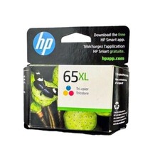 NEW HP 65XL N9K03AN Tri-color Ink Cartridge OEM Genuine EXP 2026 NEW SEALED picture