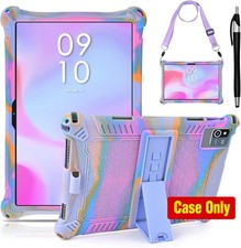 Case for 10.1 inch Tablet, Silicone Protective Cover with Shoulder Strap & Stylu picture