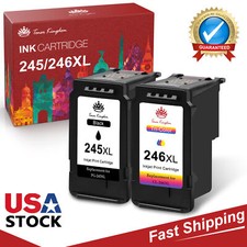 2 PK PG-245XL CL-246XL Ink Cartridge for Canon PIXMA MG2522 MG3022 TR4520 TR4522 picture