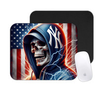 NY Yankees Baseball Inspired Mouse Pad Gift | Sports Fan Desk Mat Gift Idea picture