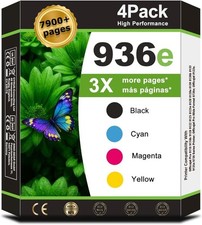 936e 936XL Ink Cartridges Combo Pack Compatible for HP 936 Ink Cartridges picture
