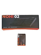 Elite M2 Gaming Mouse & NOHI02 Keyboard Combo New Sealed Cyberpower Pc Gaming picture