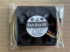 1pcs Sanyo 6015 6CM 109P0612H755 DC 12V 0.09A inverter cooling fan San Ace 60 picture