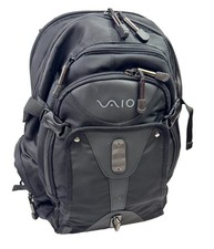 VTG Sony VAIO Black Gamer Multimedia 17” Laptop Backpack ONB202-01  picture