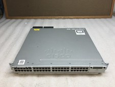 Cisco WS-C3850-48U-S V06 48-Port UPOE Switch w/ 2x 715 WAC RACK EARS picture