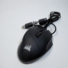 Corsair SCIMITAR Pro RGB Wired Gaming Mouse Black/Yellow Good Used picture