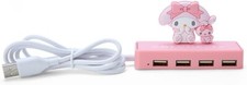 Sanrio Slim USB Hub My Melody Port 4, 6 x 9.5 x 3cm Character 326909 picture