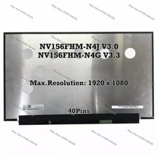 NV156FHM-N4J V3.0 Fit NV156FHM-N4G V3.3 72% NTSC Slim 144Hz 15.6'' LCD Screen picture