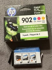 HP Genuine/Original 902 Tri-Color 4-Pack Cartridges New-Expired October, 2022 picture