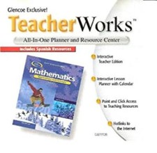 Glencoe Mathematics: Applications & Concepts TeacherWorks 2 PC MAC CD lessons picture