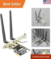 Versatile Mini PCIe to PCIe X1 Adapter: WiFi 4/5/6/6E & Bluetooth Connectivity picture