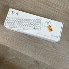 Mofii Candy XR Wireless Keyboard Combo With Mouse Mixed Green Desktop Laptop picture