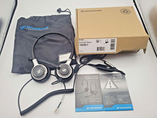 Sennheiser SC 660 Black Headband Headset with phone cord (no usb) picture
