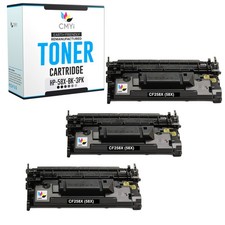 CMYi 3-PK Replacement Toner 58X Cartridges for HP Enterprise MFP M430f Pro M404n picture