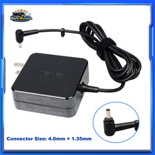 65W AC Adapter Charger for ASUS ZenBook 14 Q407IQ Q407I 4.0x1.35mm ADP-65DW 19V picture